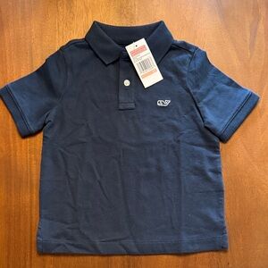 Vineyard Vines Navy Blue Kids Polo Shirt NWT size 2T